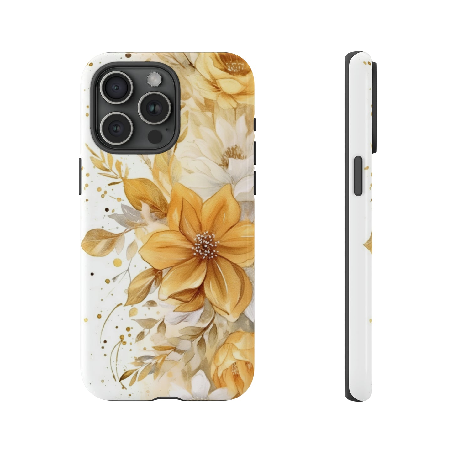 Tough Cases / Phone Case - Golden Yellow Flowers