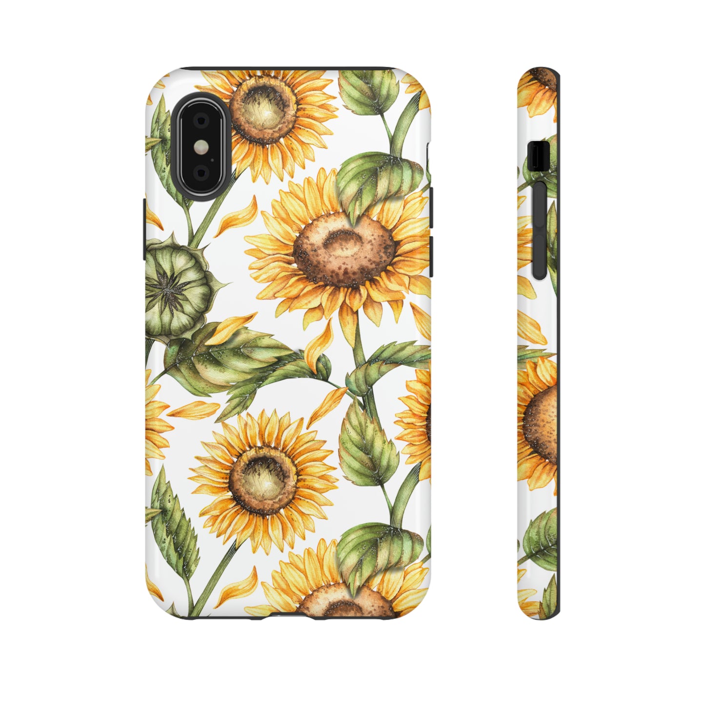 Tough Cases / Phone Case - Sunflowers with Buds