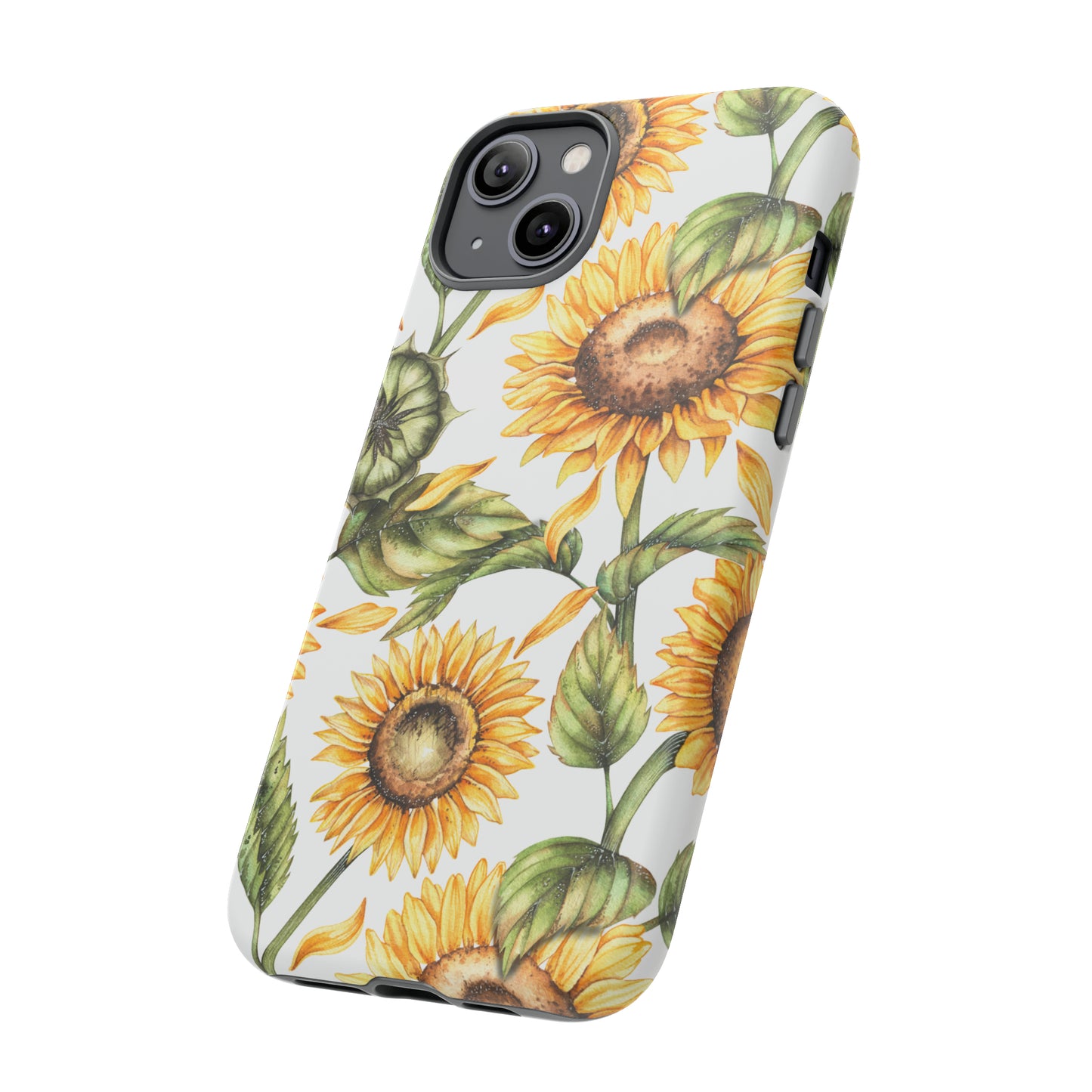 Tough Cases / Phone Case - Sunflowers with Buds