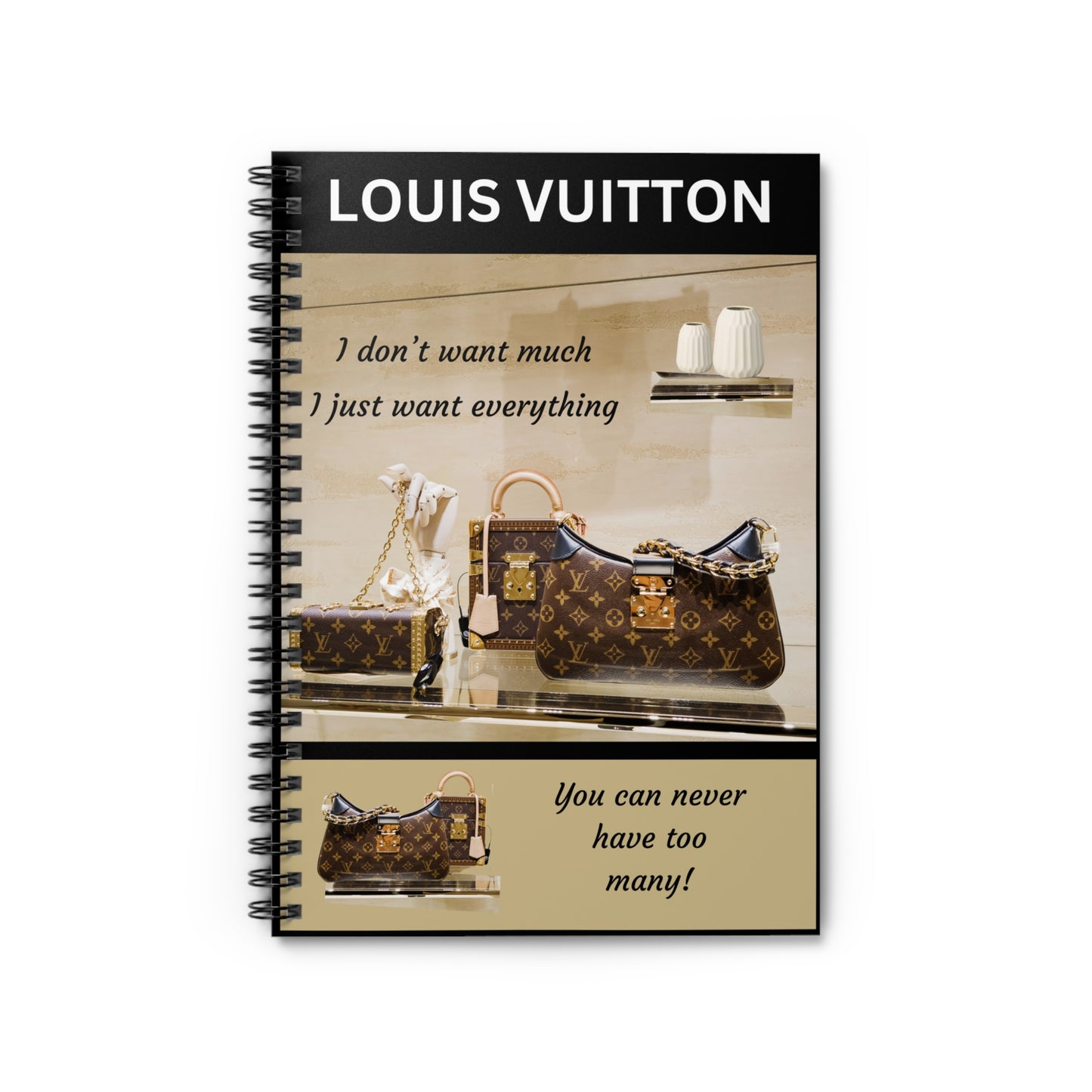 Spiral Notebook - Louis Vuitton