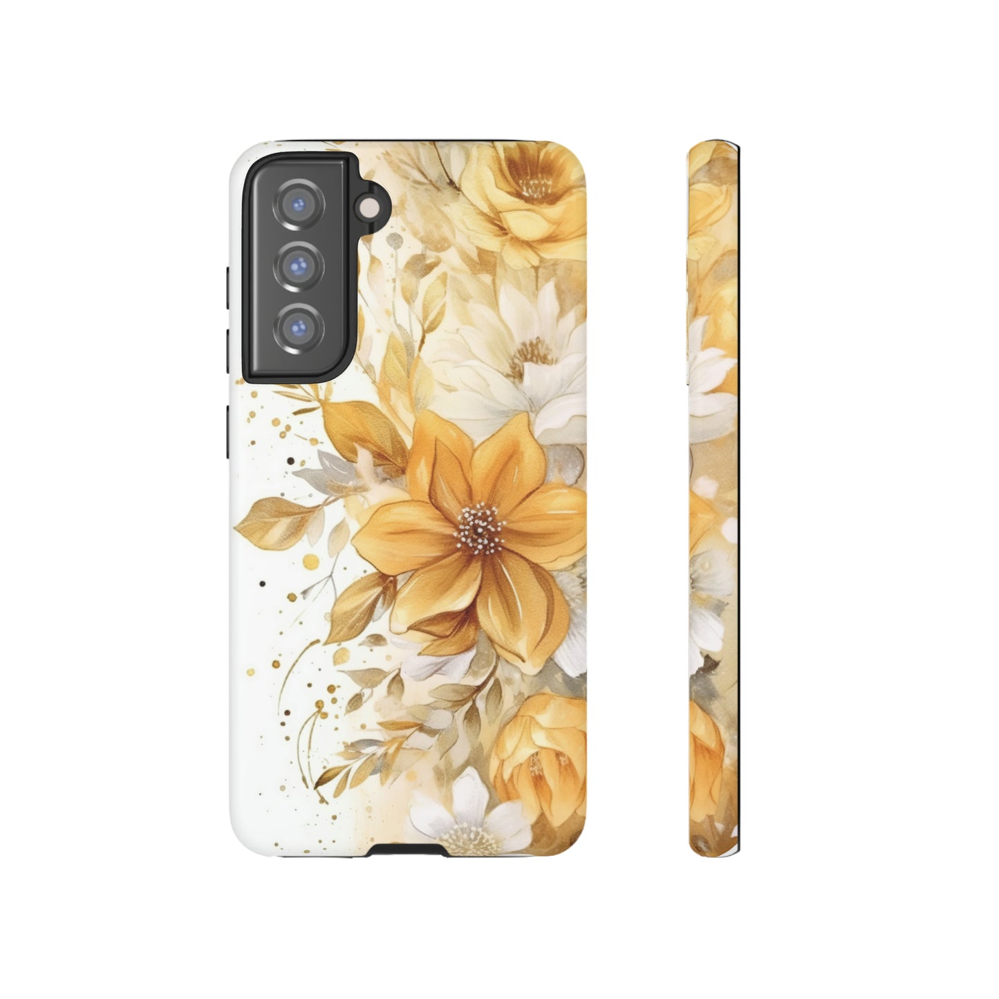 Tough Cases / Phone Case - Golden Yellow Flowers