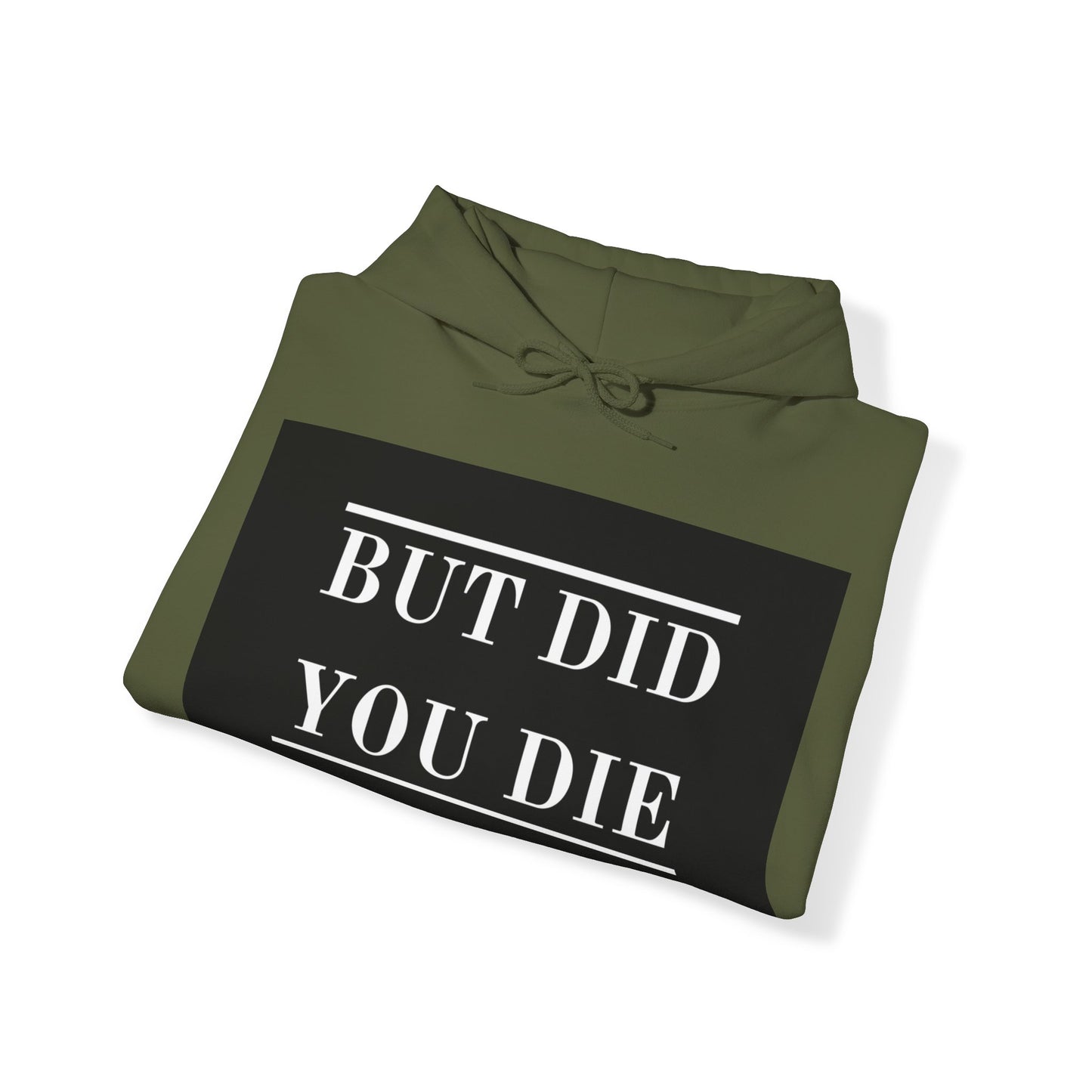 Men's Hoodie Heavy Blend™ Hooded Sweatshirt - But Did You Die