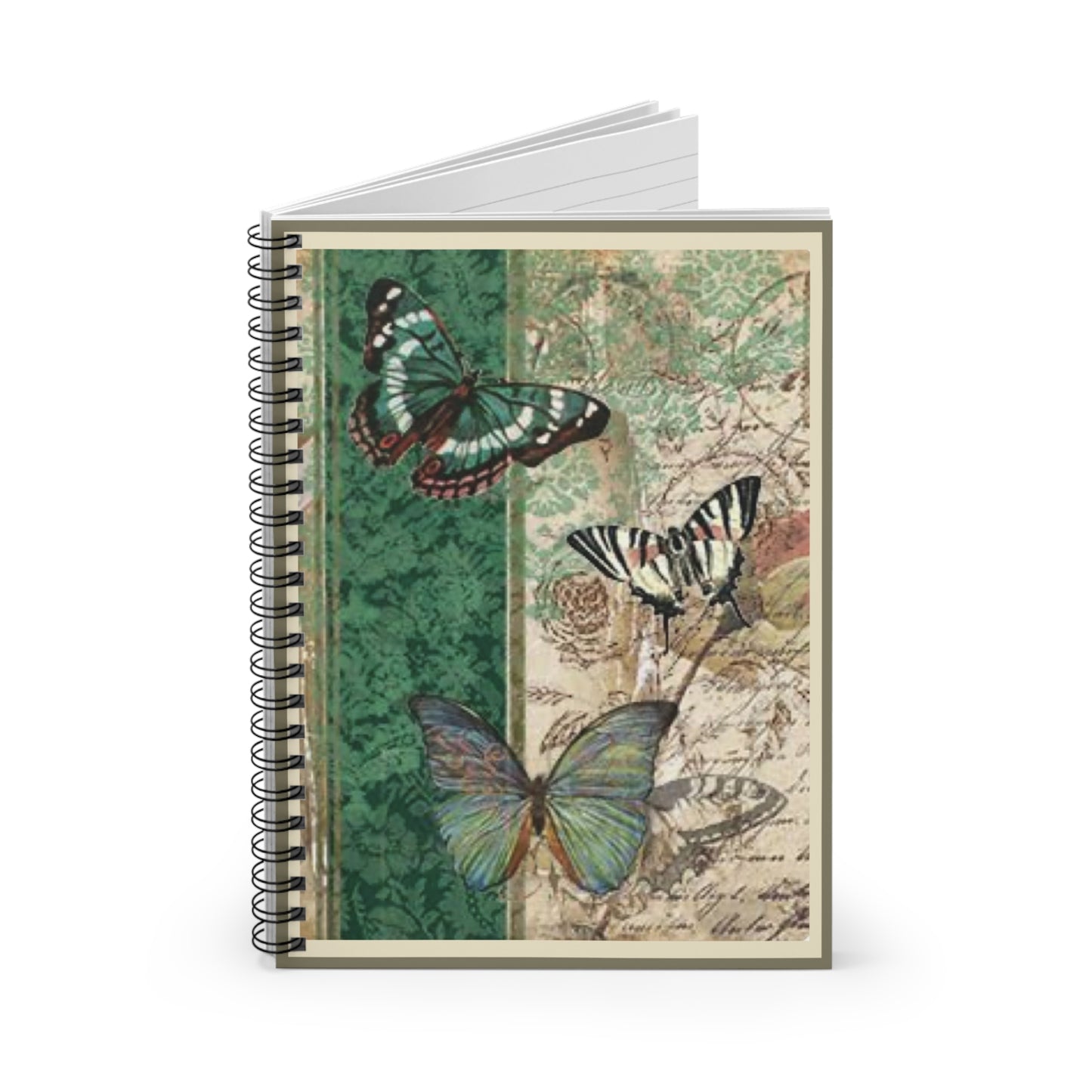 Spiral Notebook - Ruled Line - Emerald Green