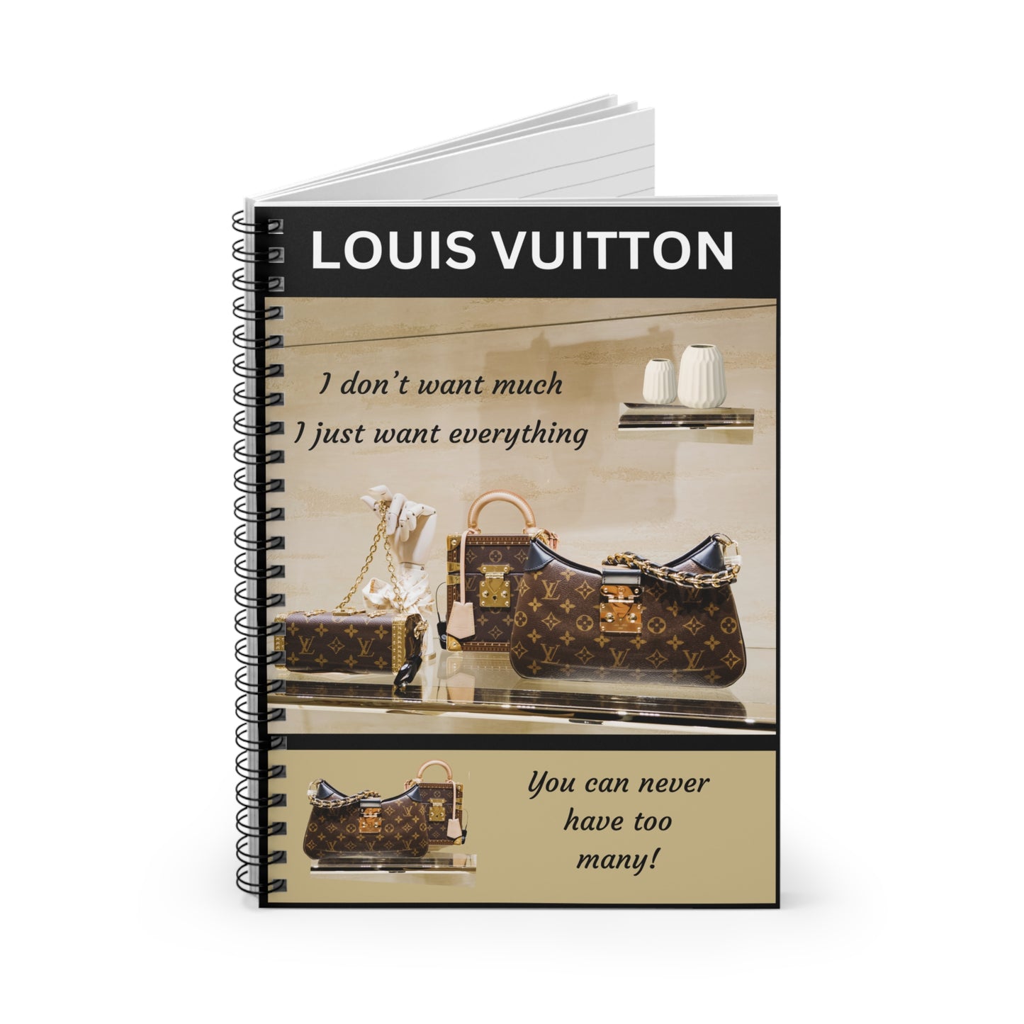 Spiral Notebook - Louis Vuitton