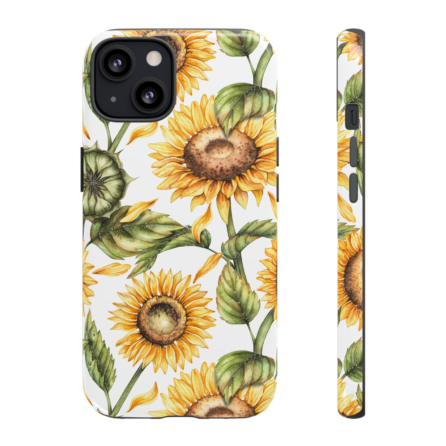 Tough Cases / Phone Case - Sunflowers with Buds