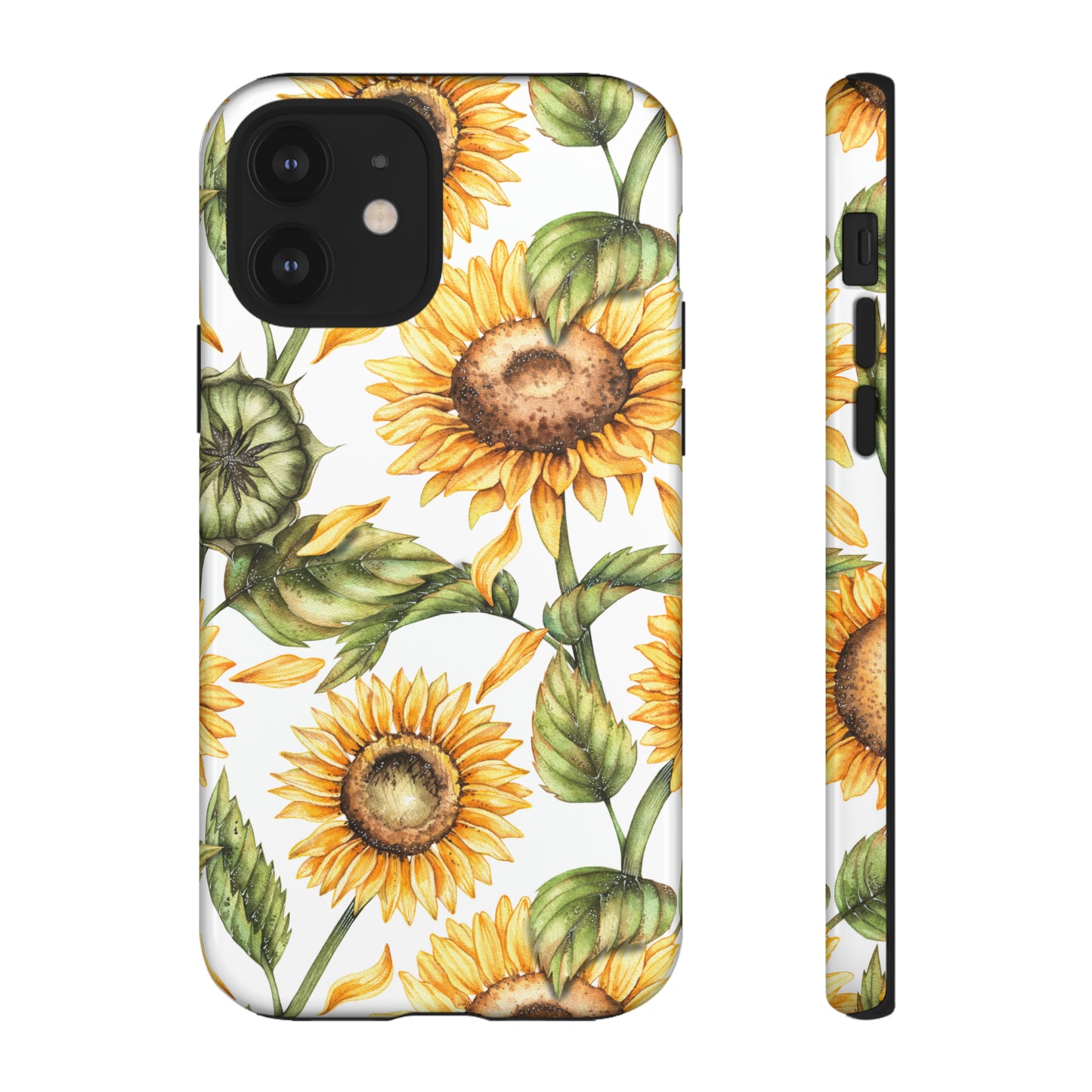 Tough Cases / Phone Case - Sunflowers with Buds