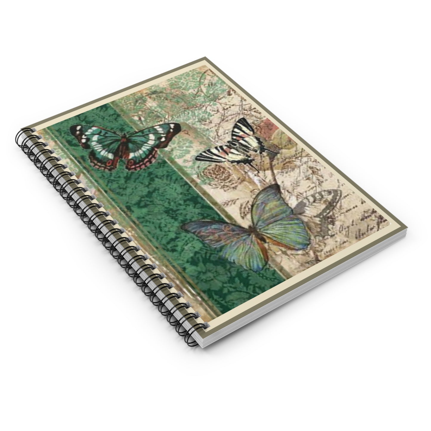 Spiral Notebook - Ruled Line - Emerald Green