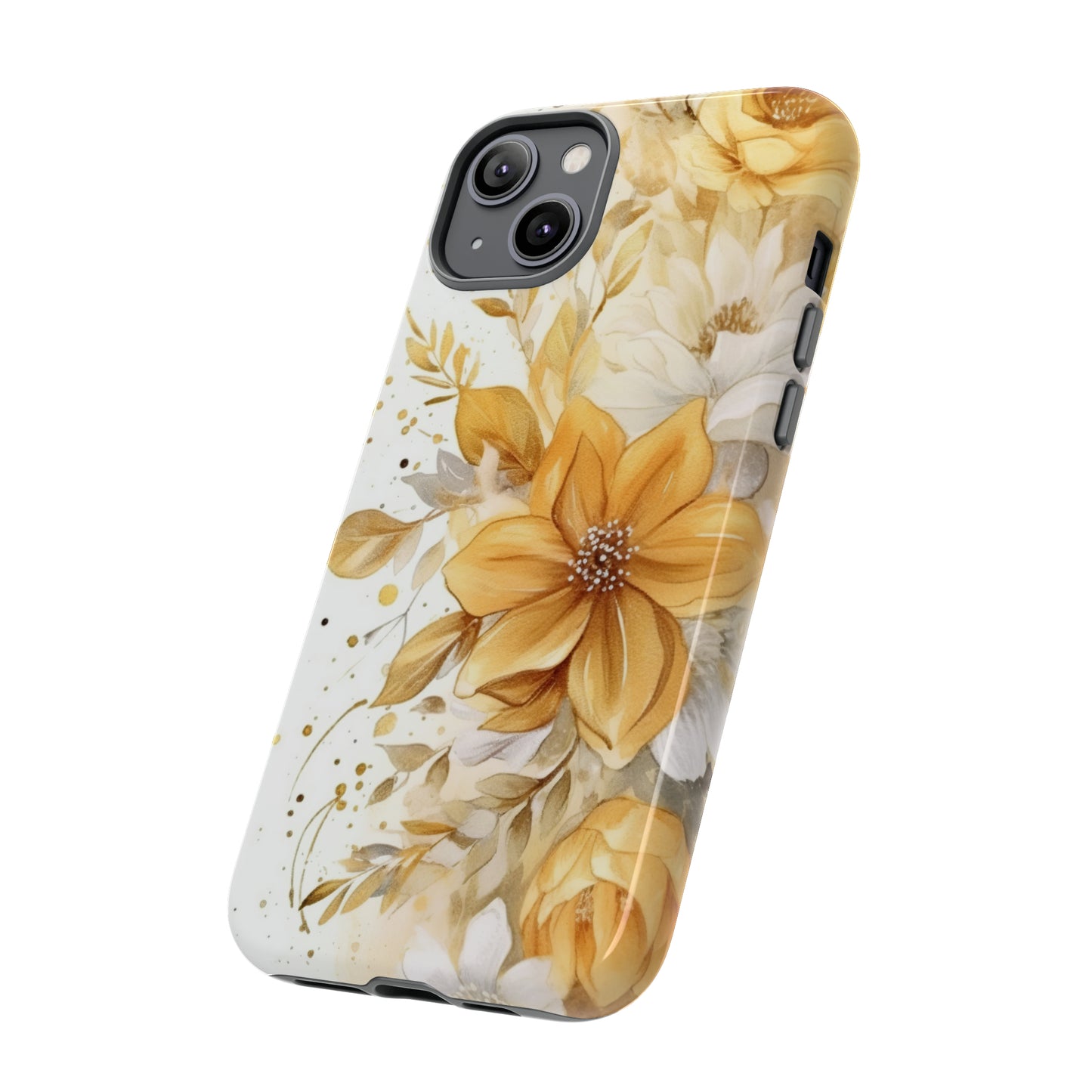 Tough Cases / Phone Case - Golden Yellow Flowers