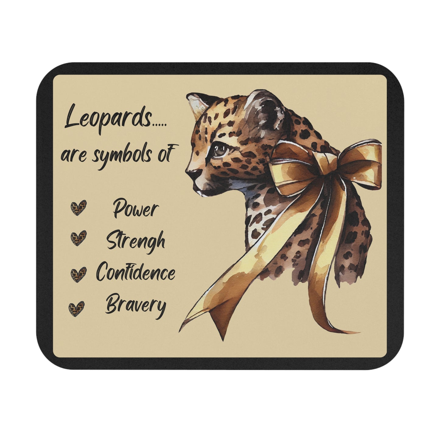 Mouse Pad (Rectangle) - Leopard