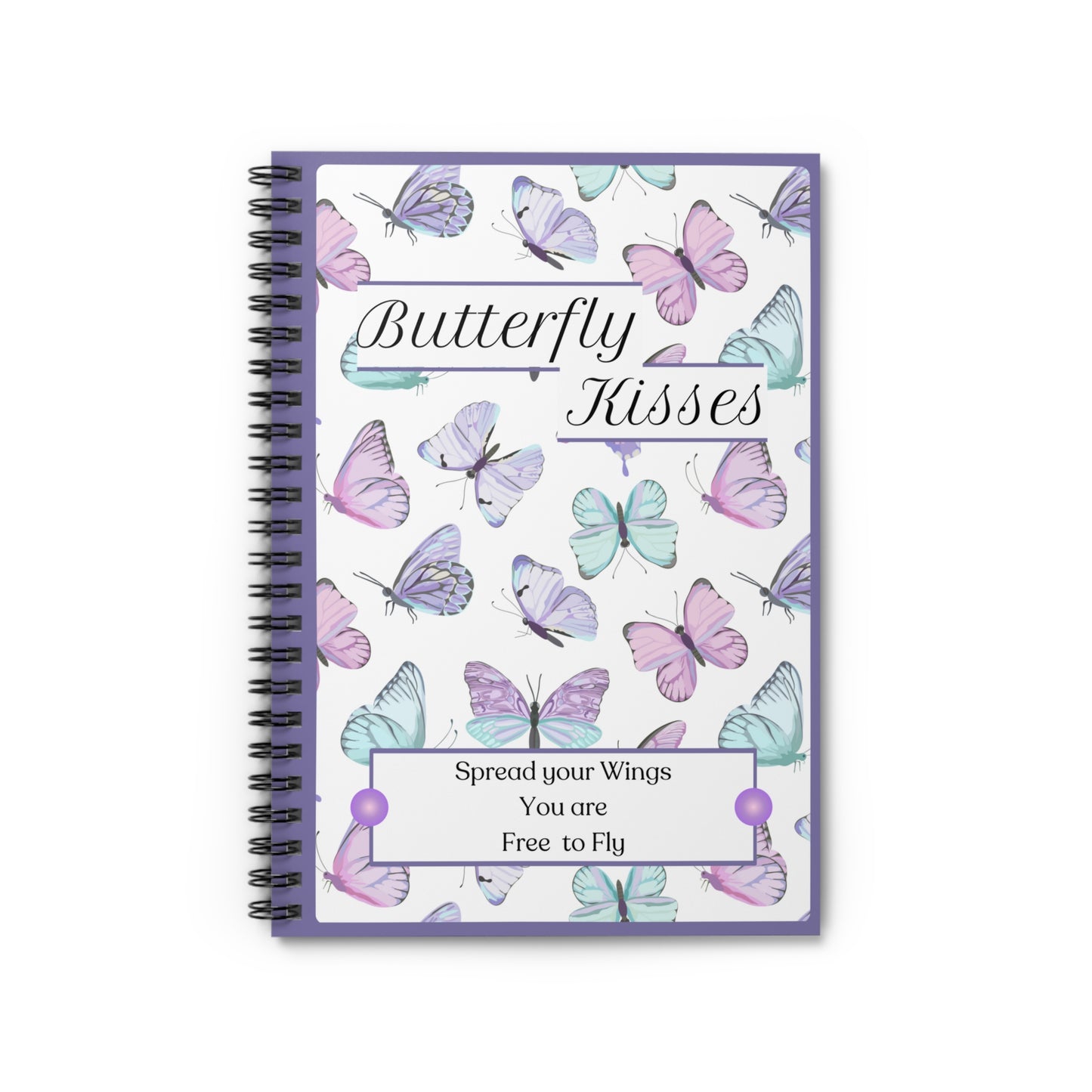 Spiral Notebook - Butterfly Kisses