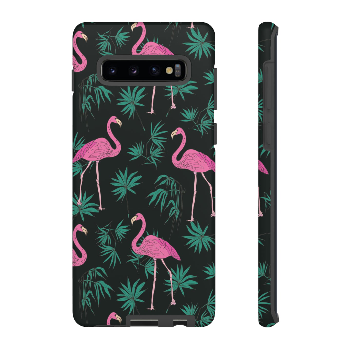 Tough Cases / Phone Case - Pink Flamingo with Teal