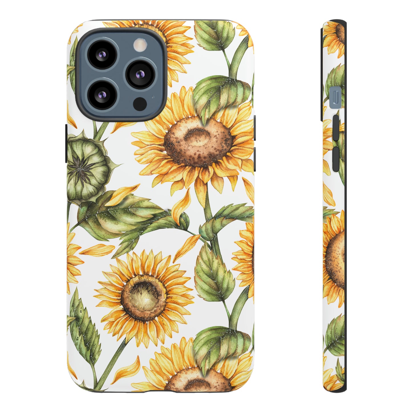 Tough Cases / Phone Case - Sunflowers with Buds