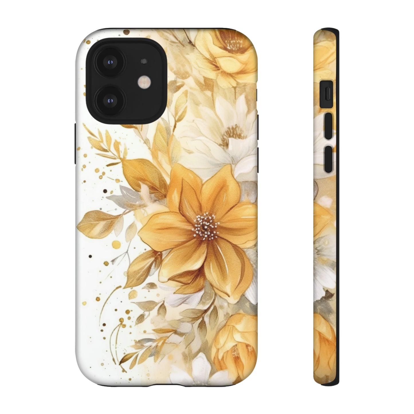 Tough Cases / Phone Case - Golden Yellow Flowers