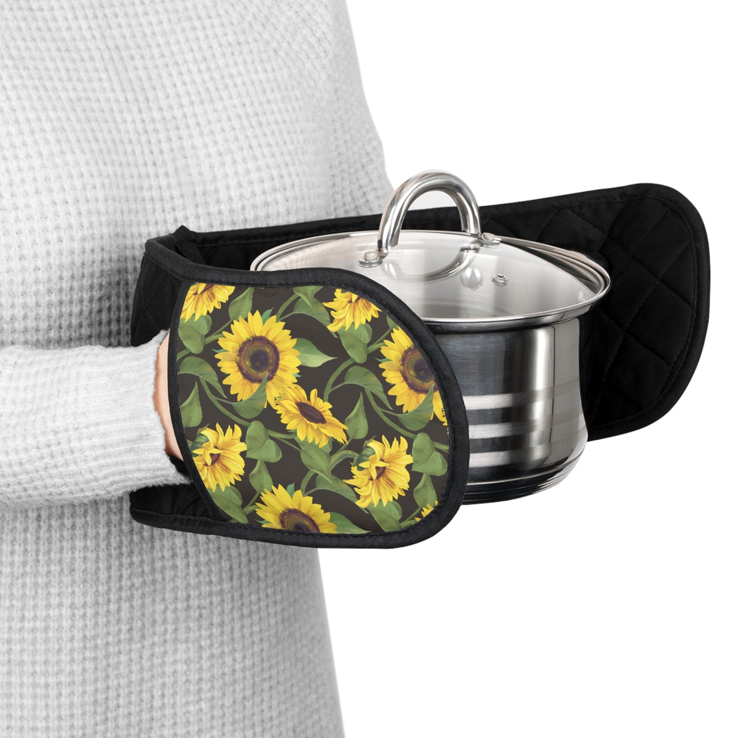 Oven Mitts - Sunflowers