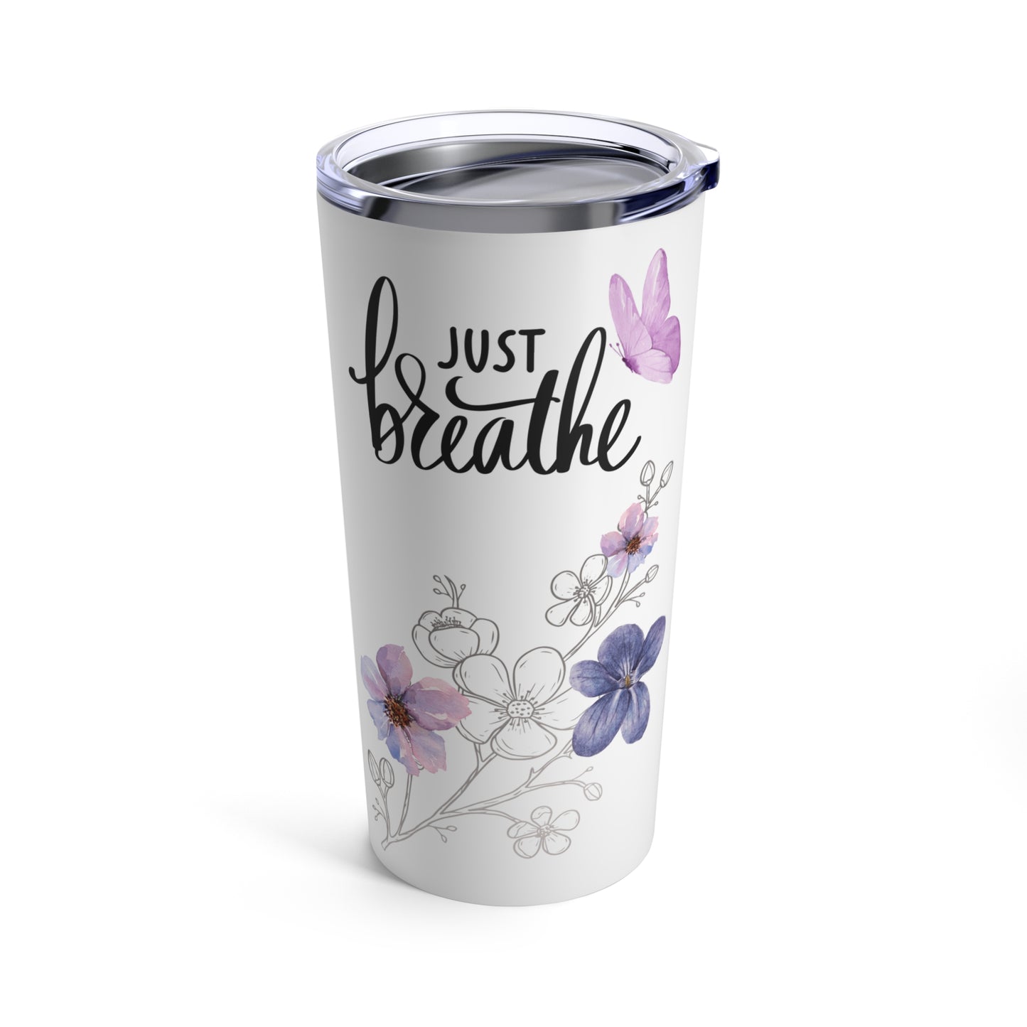 Tumbler 20oz - Just Breathe