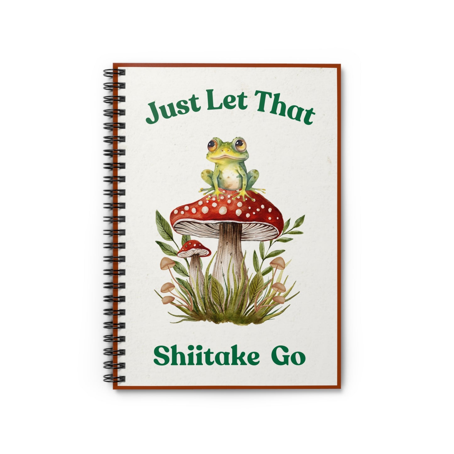 Spiral Notebook - Shiitake