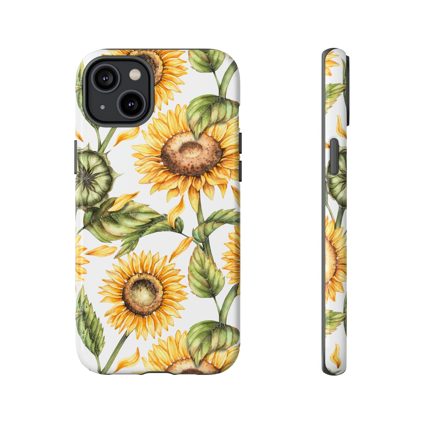 Tough Cases / Phone Case - Sunflowers with Buds