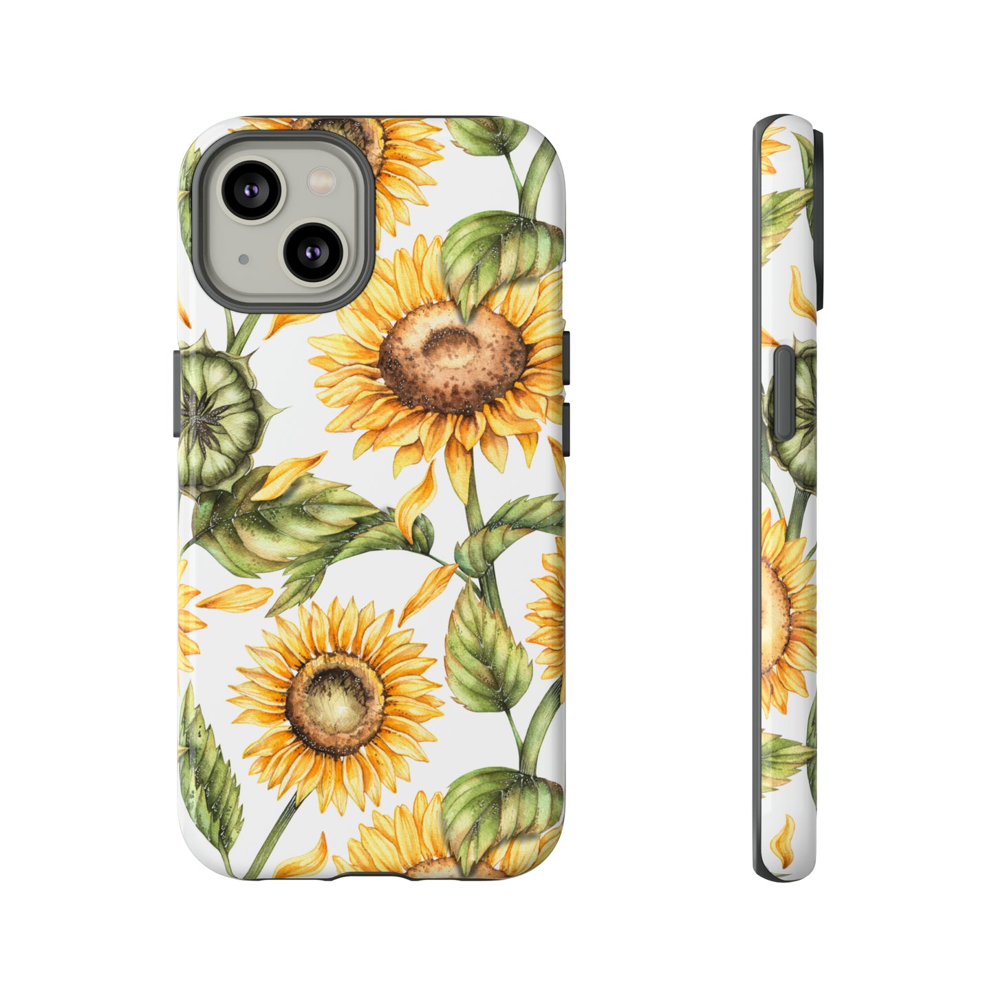 Tough Cases / Phone Case - Sunflowers with Buds