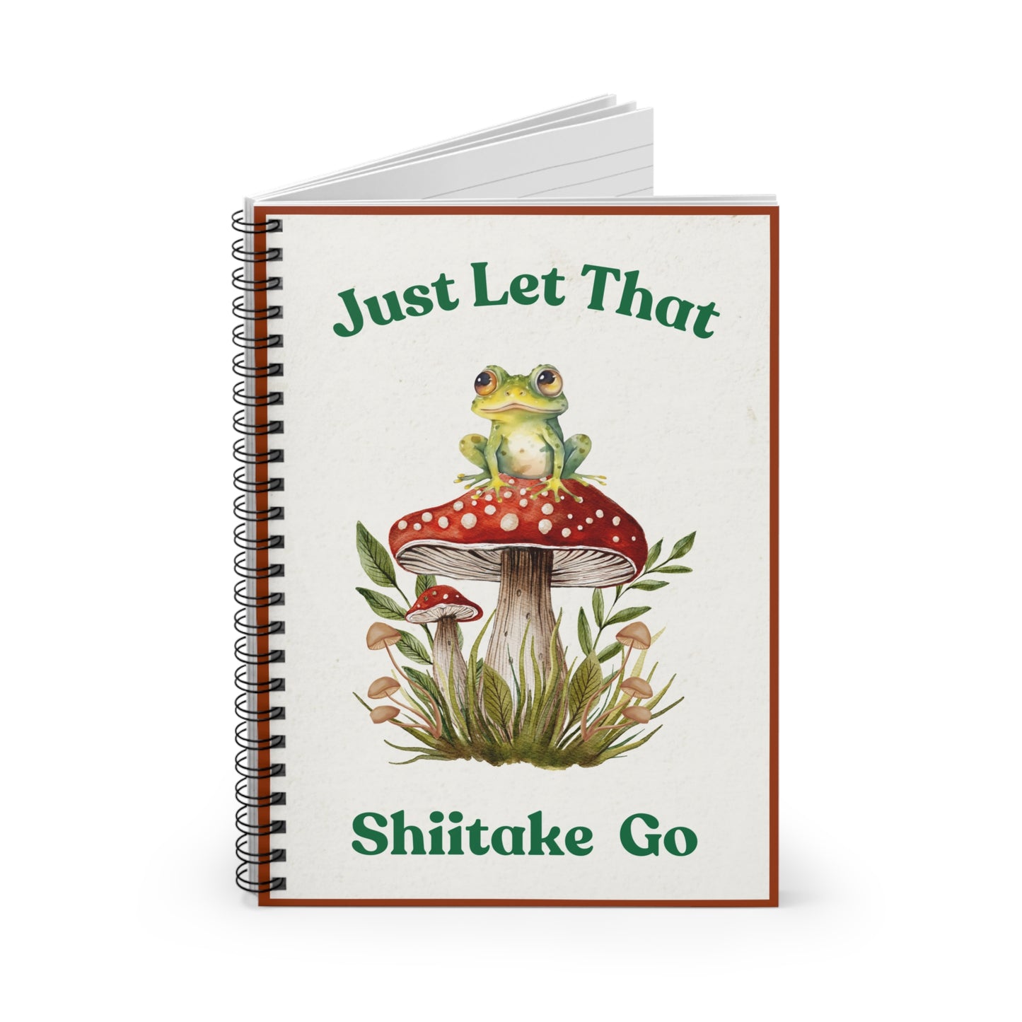 Spiral Notebook - Shiitake