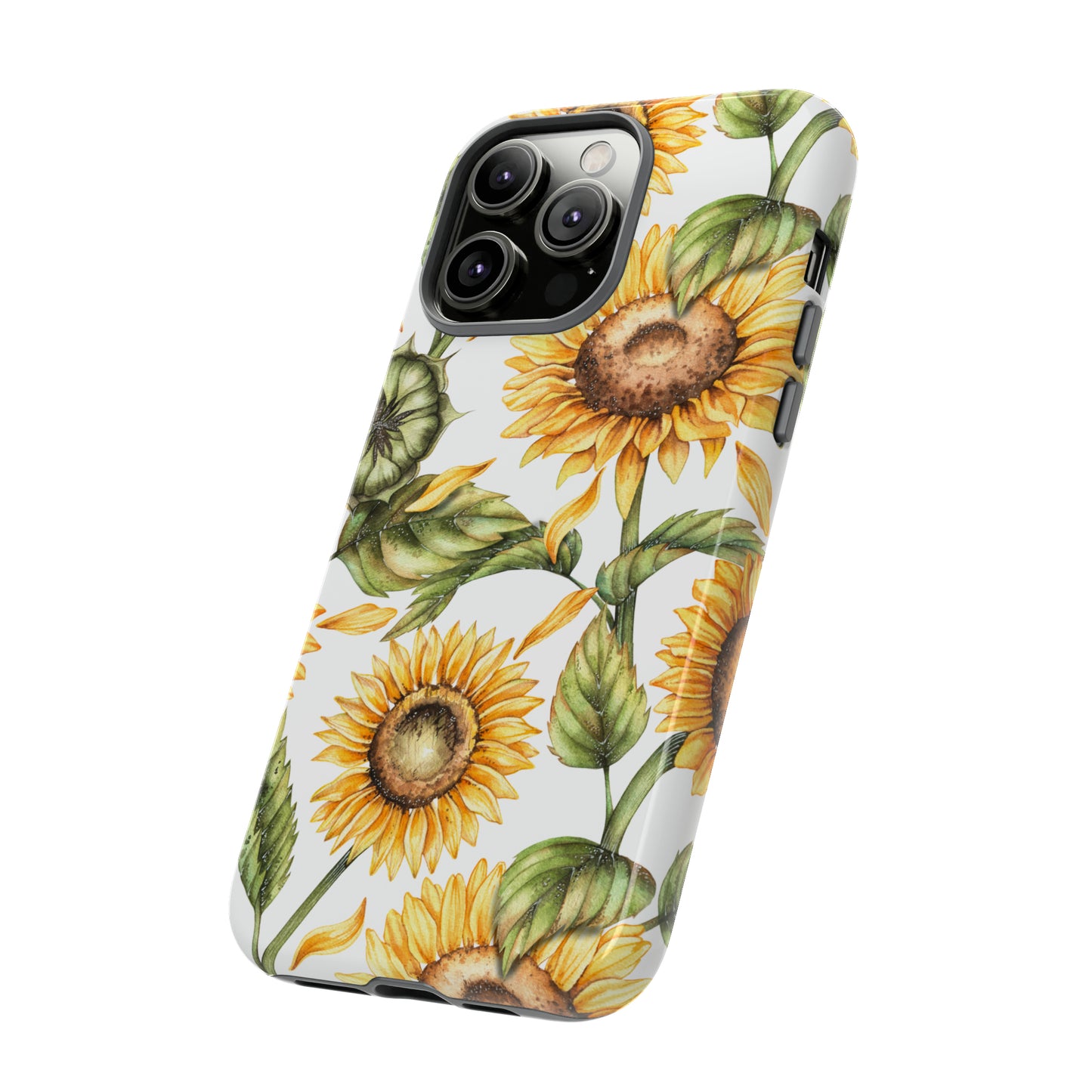 Tough Cases / Phone Case - Sunflowers with Buds