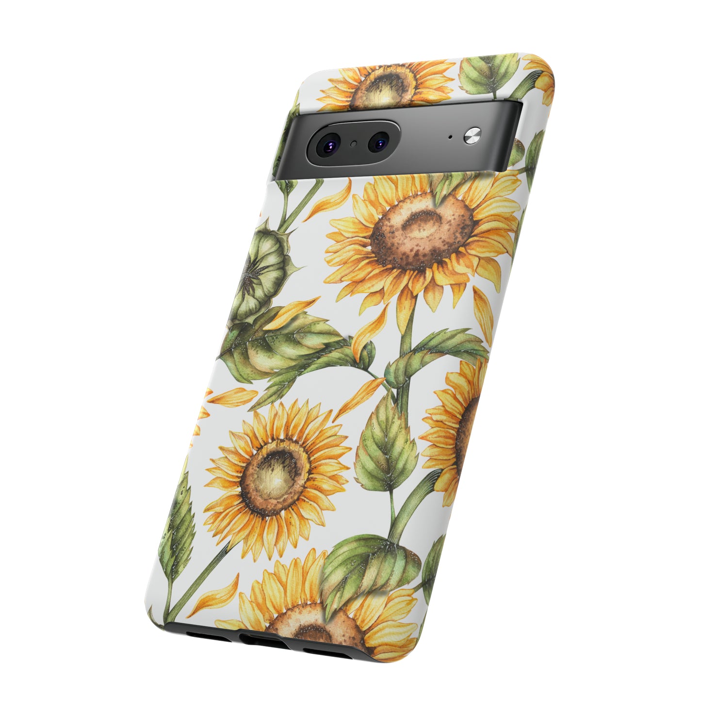 Tough Cases / Phone Case - Sunflowers with Buds