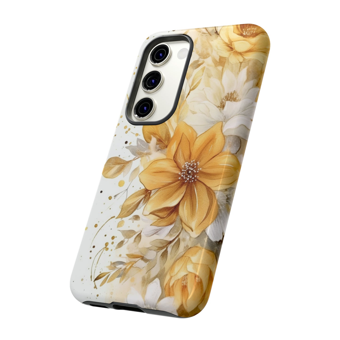 Tough Cases / Phone Case - Golden Yellow Flowers