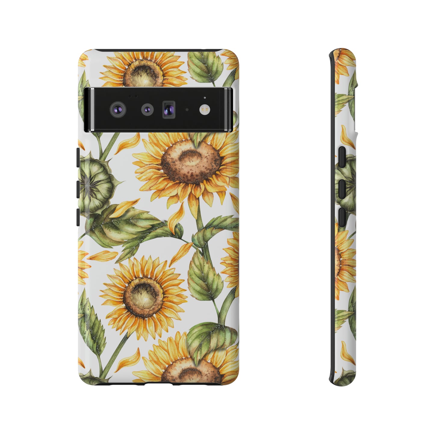 Tough Cases / Phone Case - Sunflowers with Buds