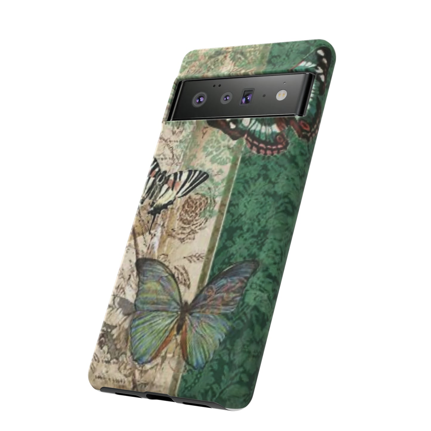 Tough Cases / Phone Case - Emerald Green Butterfly