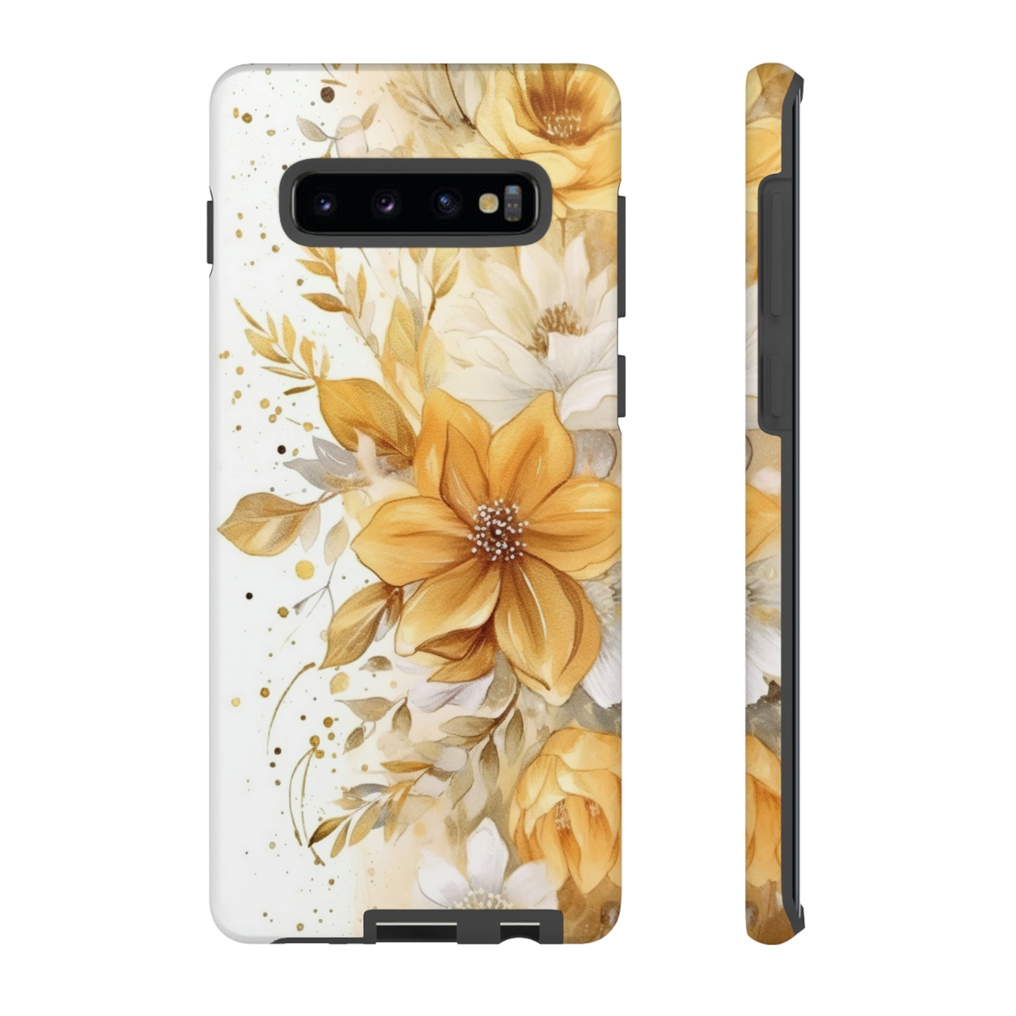 Tough Cases / Phone Case - Golden Yellow Flowers