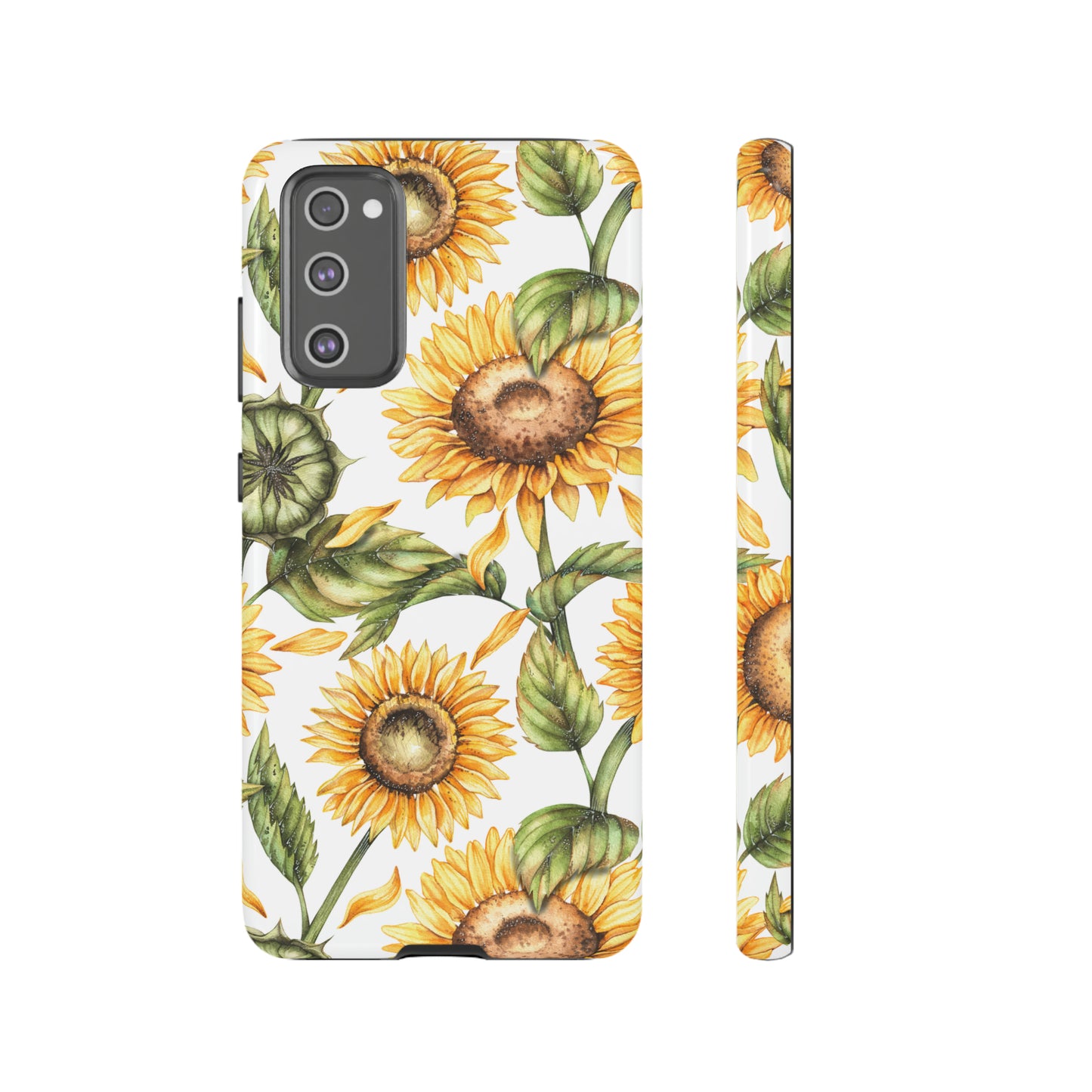 Tough Cases / Phone Case - Sunflowers with Buds