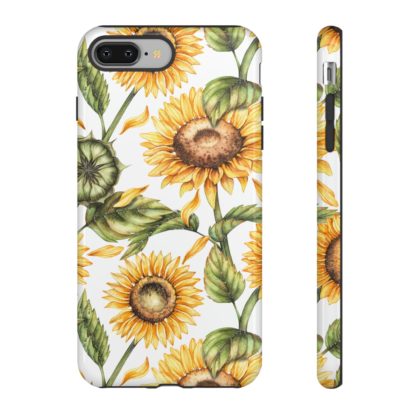 Tough Cases / Phone Case - Sunflowers with Buds