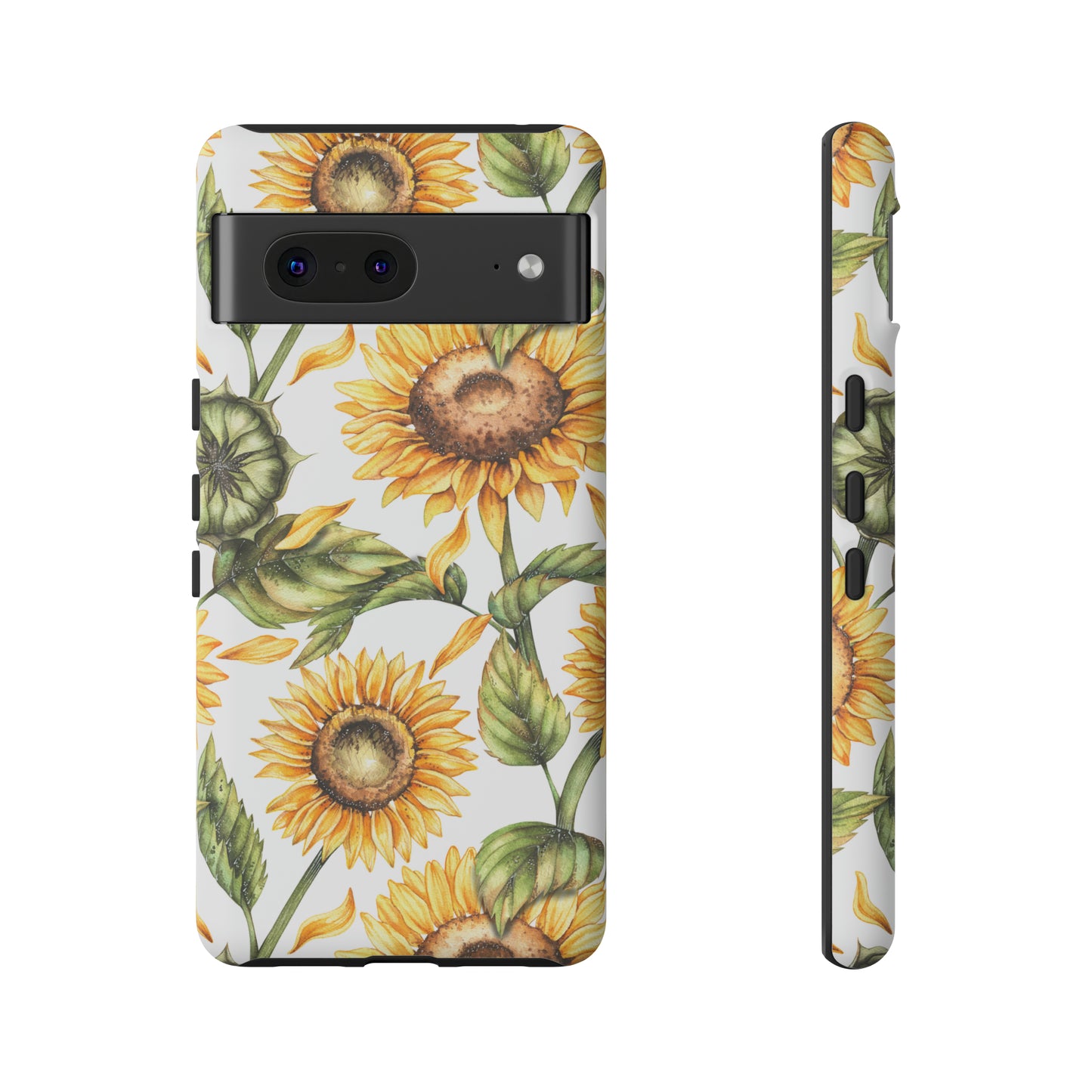 Tough Cases / Phone Case - Sunflowers with Buds