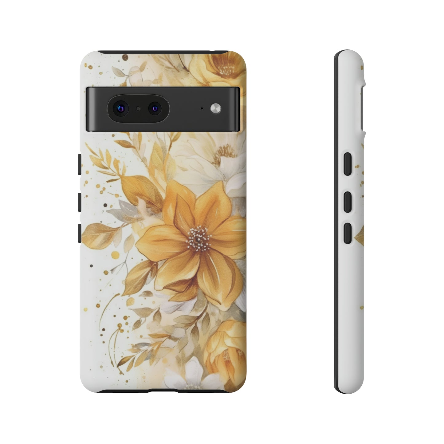 Tough Cases / Phone Case - Golden Yellow Flowers