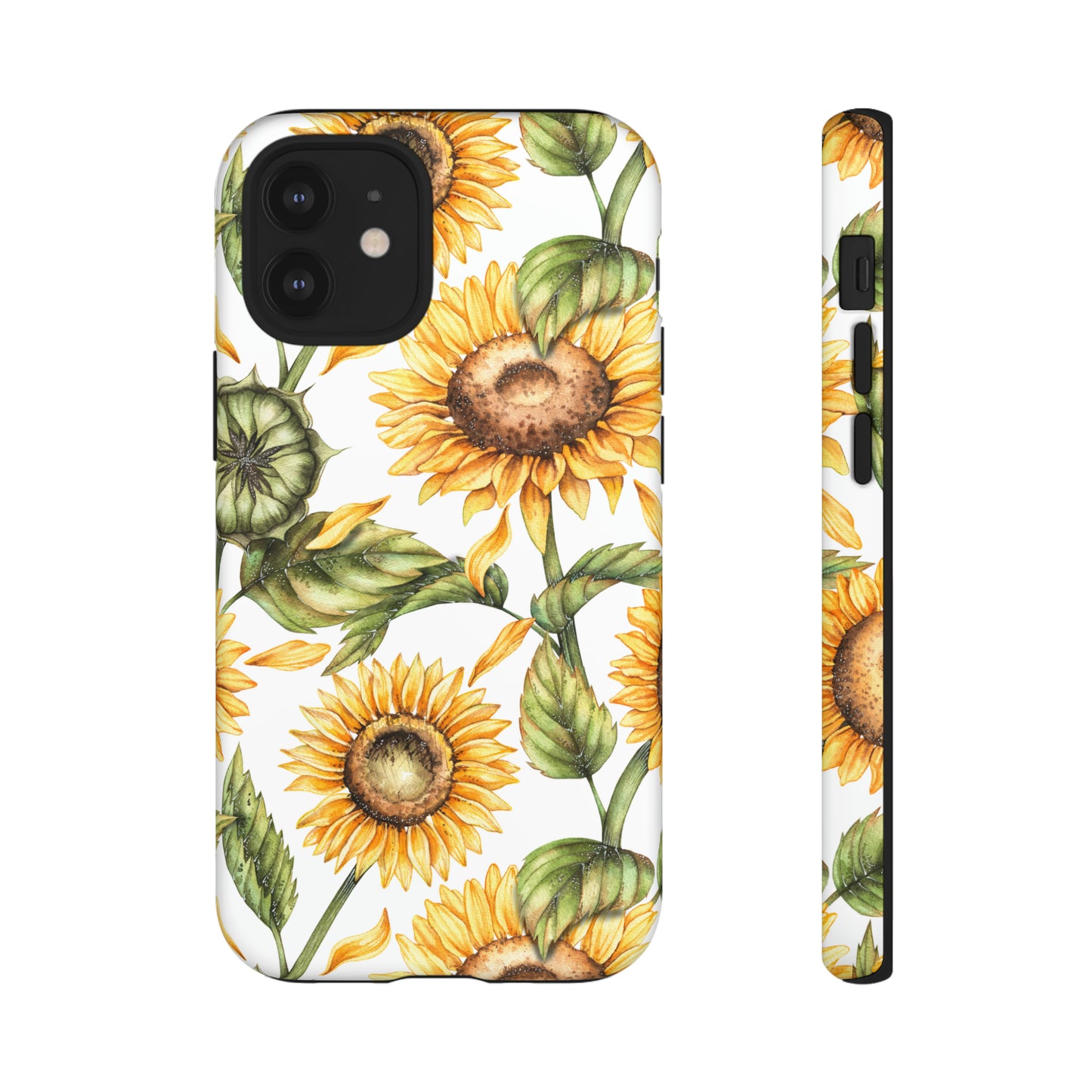 Tough Cases / Phone Case - Sunflowers with Buds