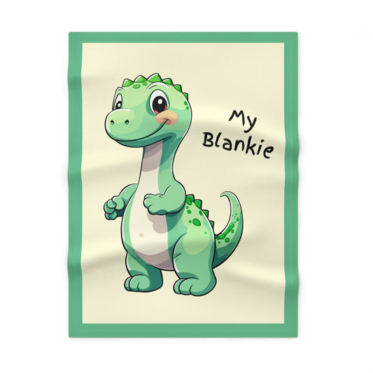 Soft Fleece Baby Blanket - Dinosaur