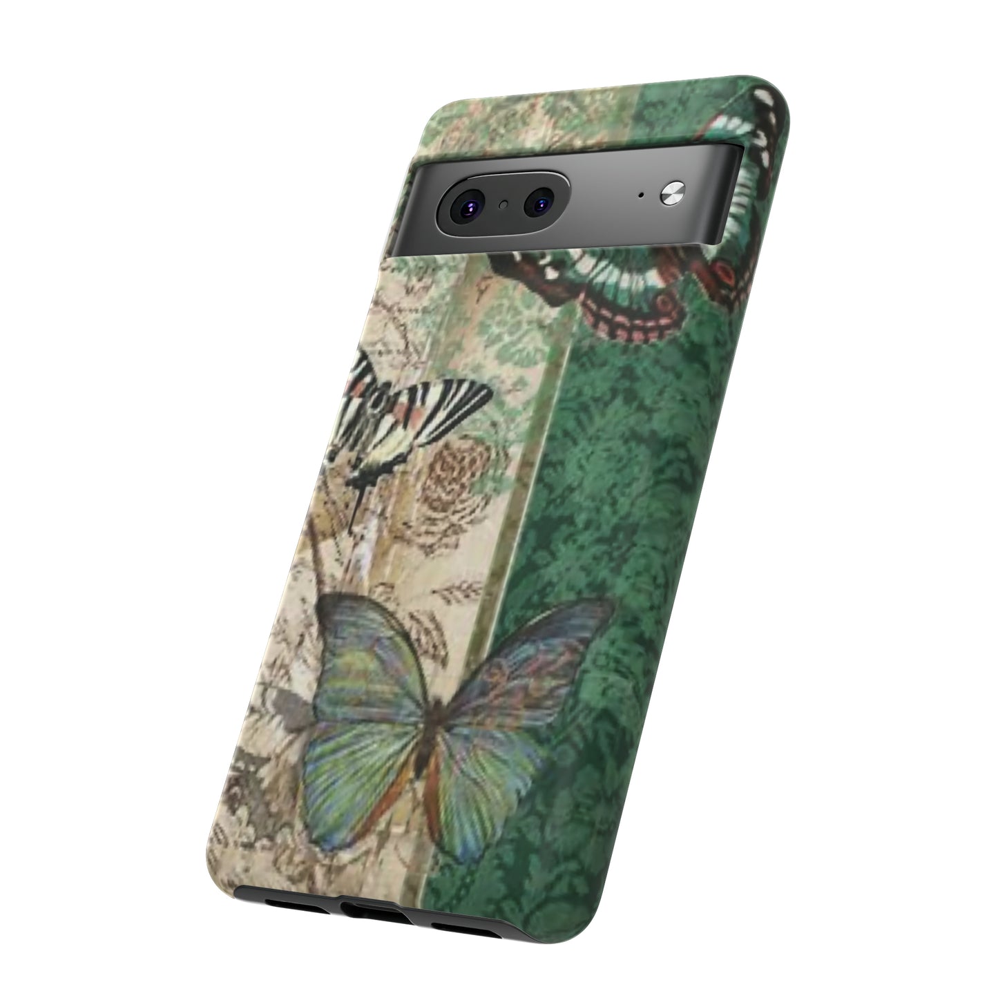 Tough Cases / Phone Case - Emerald Green Butterfly