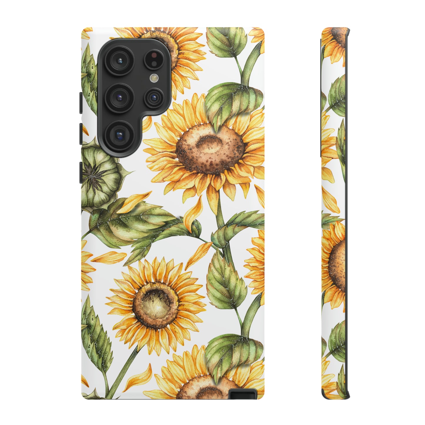 Tough Cases / Phone Case - Sunflowers with Buds