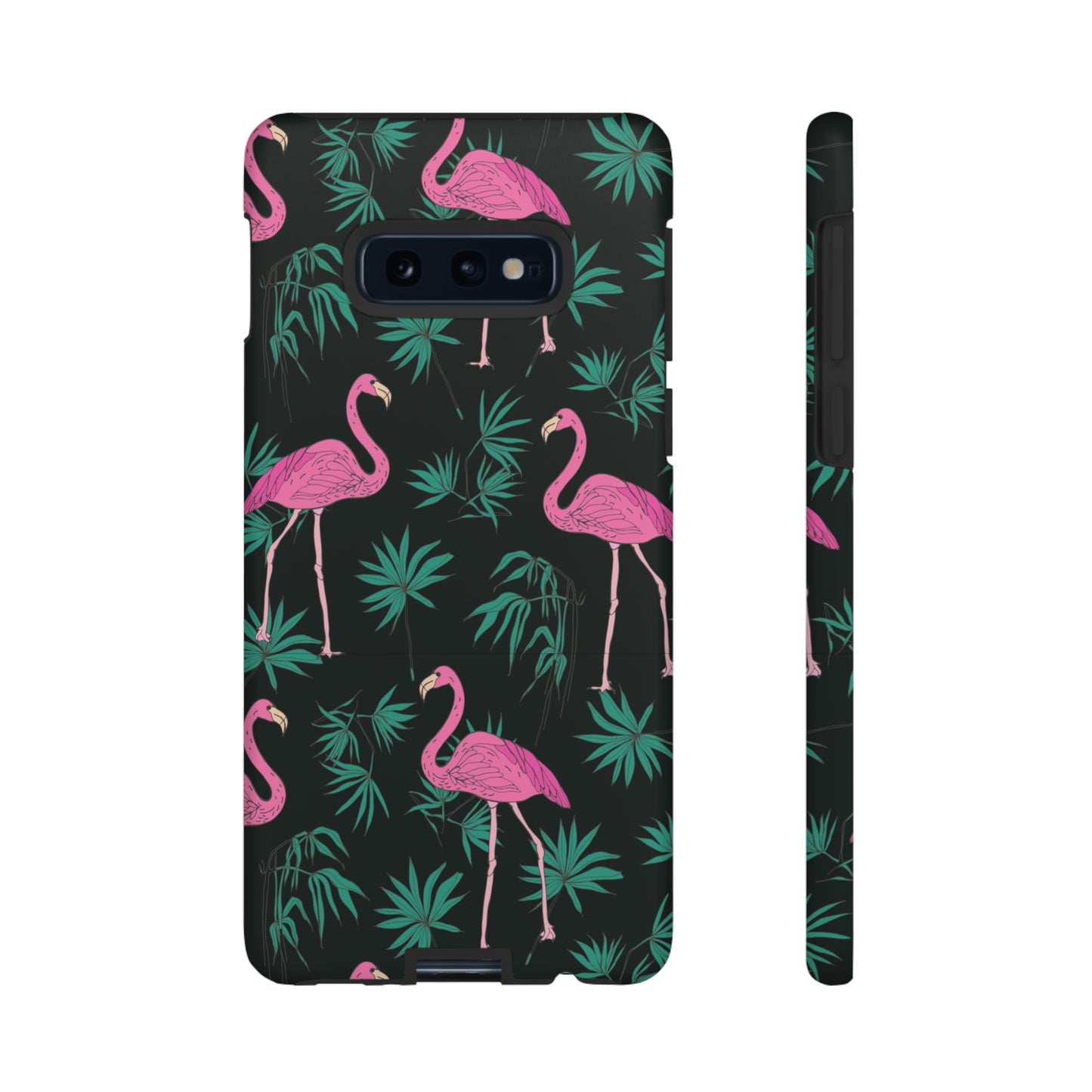 Tough Cases / Phone Case - Pink Flamingo with Teal