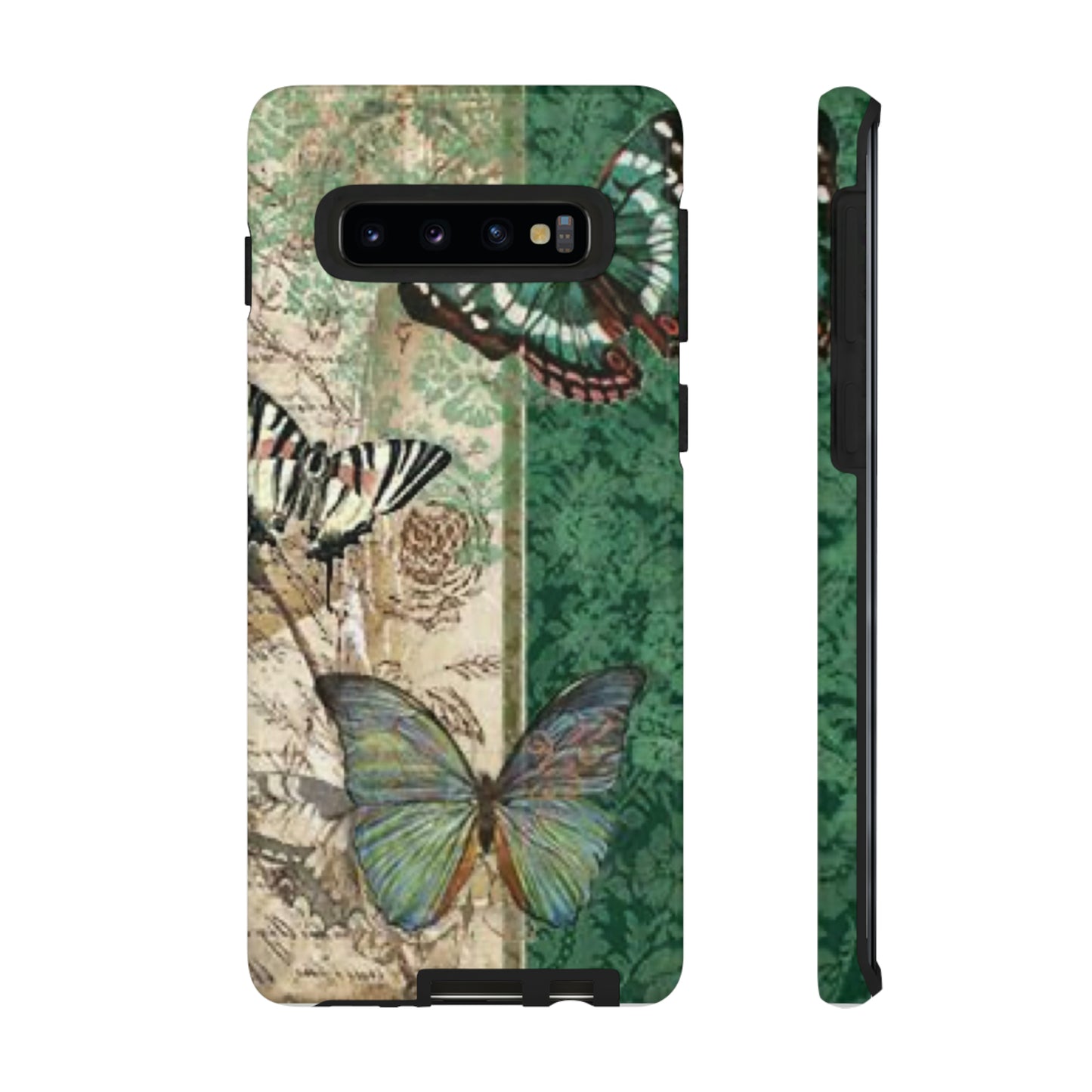 Tough Cases / Phone Case - Emerald Green Butterfly