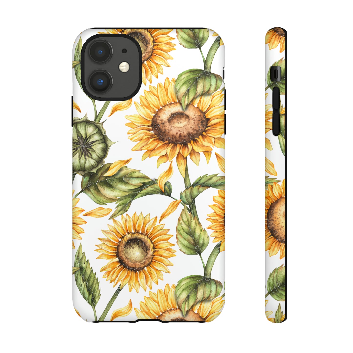 Tough Cases / Phone Case - Sunflowers with Buds