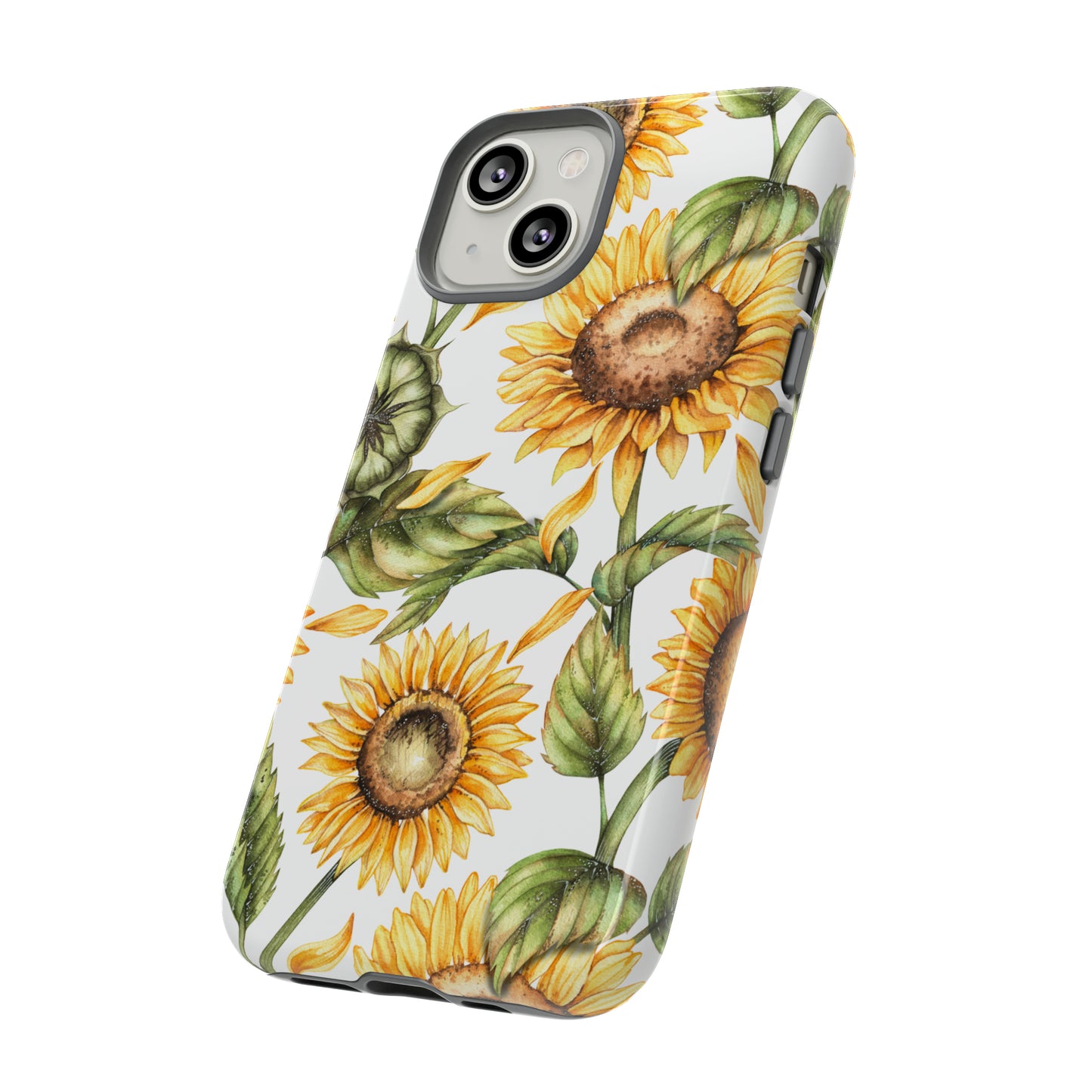 Tough Cases / Phone Case - Sunflowers with Buds