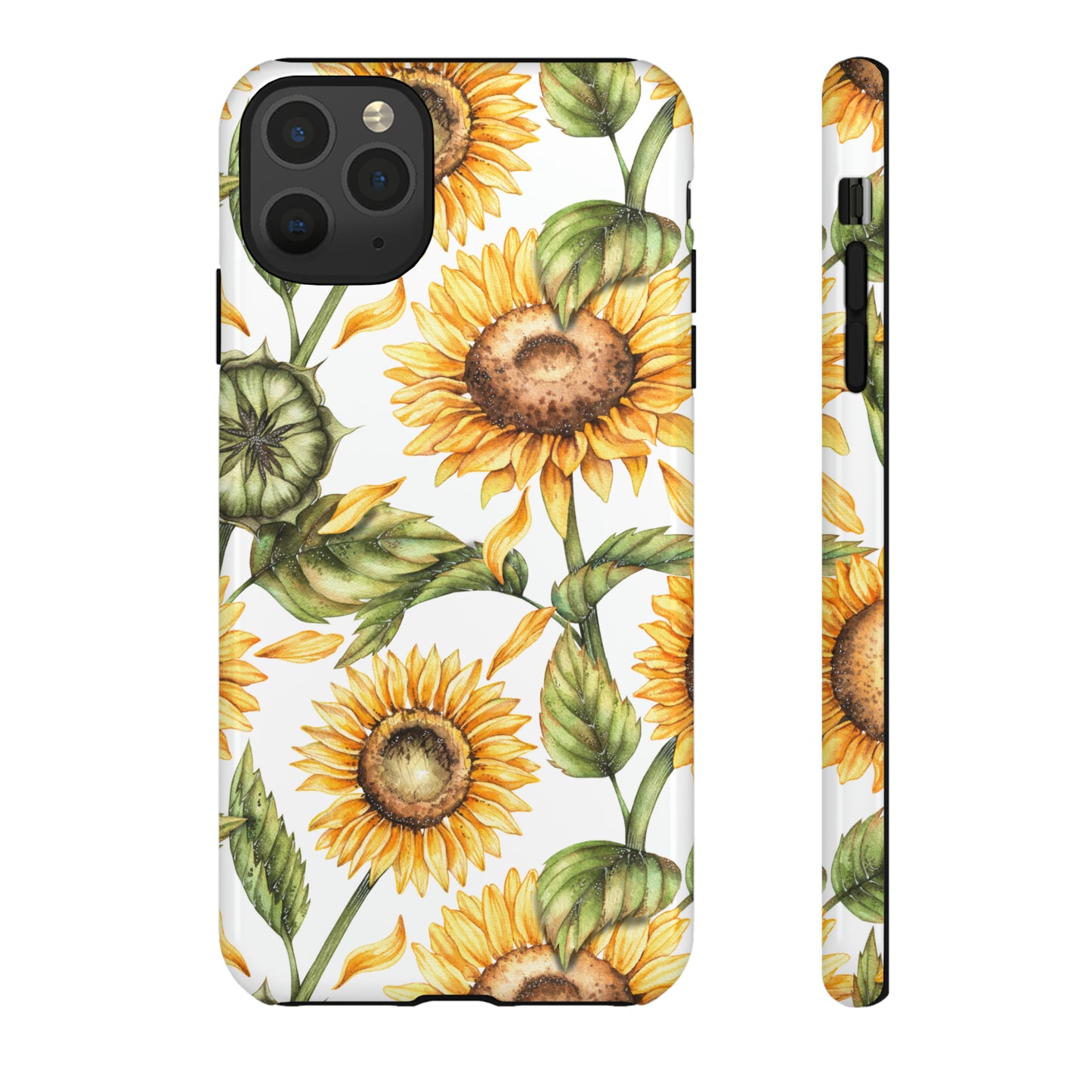 Tough Cases / Phone Case - Sunflowers with Buds