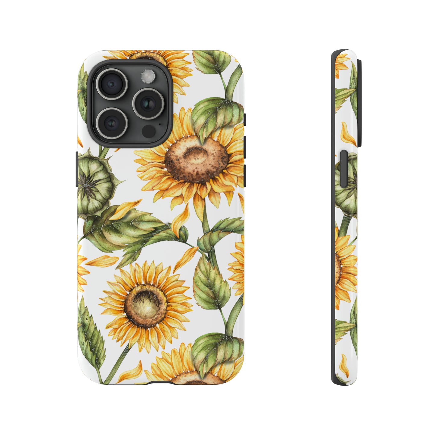 Tough Cases / Phone Case - Sunflowers with Buds