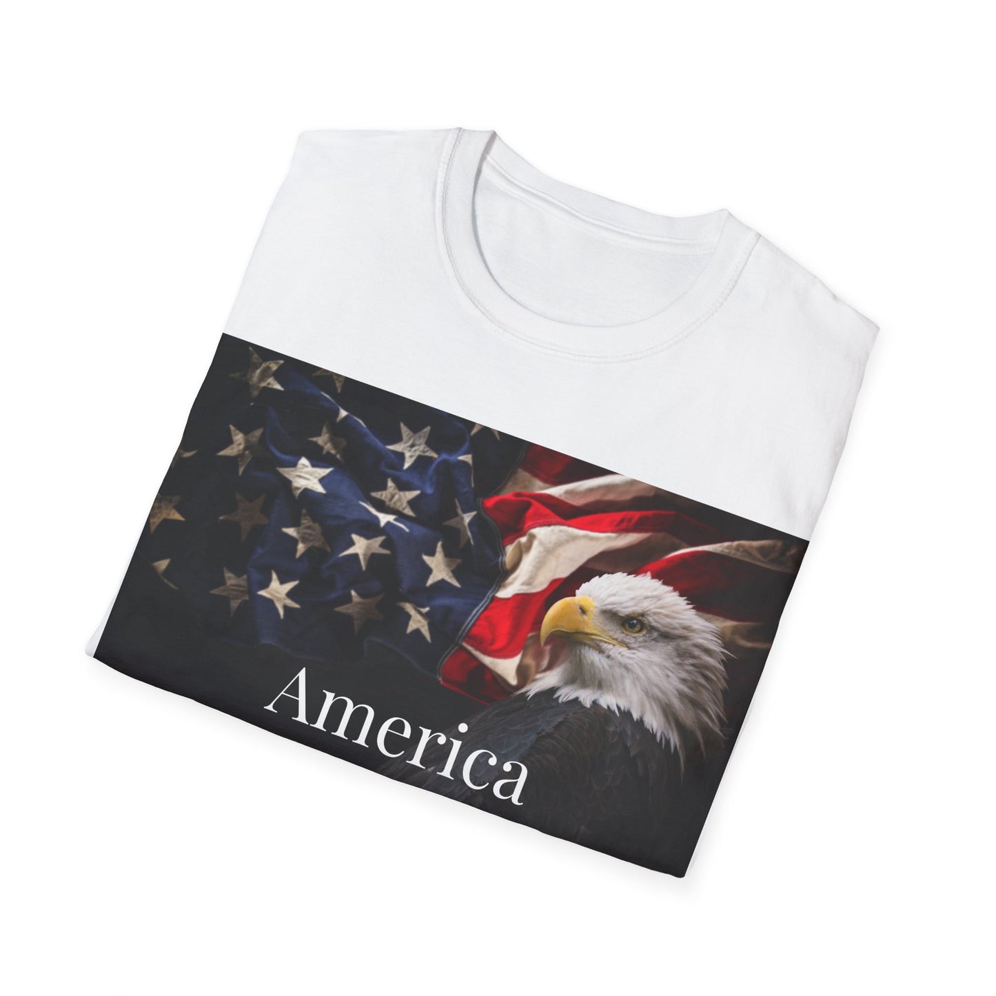 Men's Tee Softstyle T-Shirt -  America Fighting For (2)