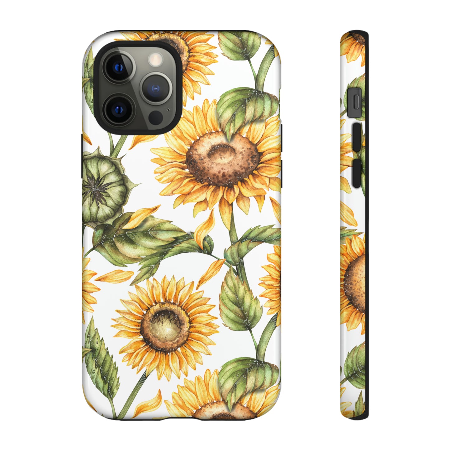 Tough Cases / Phone Case - Sunflowers with Buds