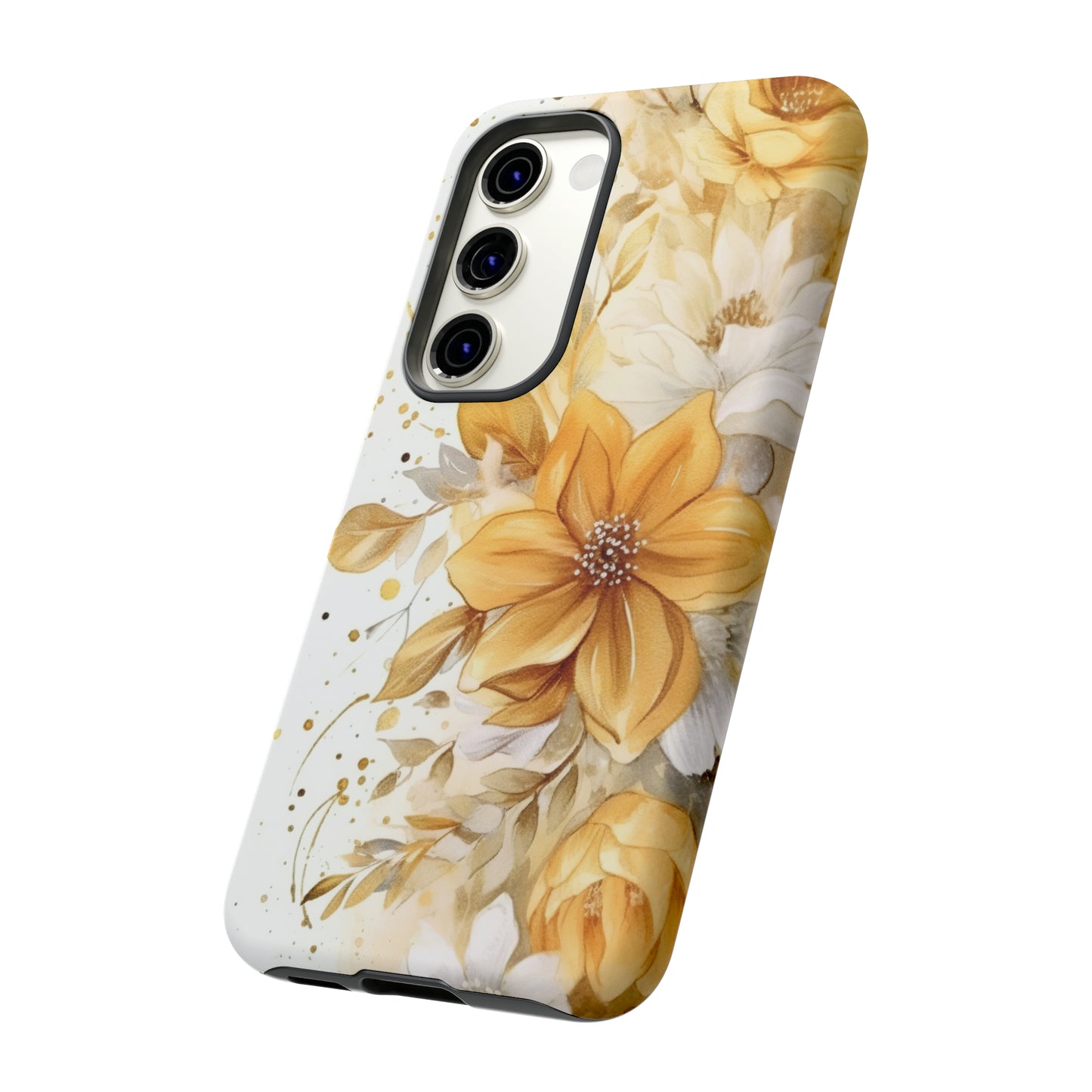 Tough Cases / Phone Case - Golden Yellow Flowers