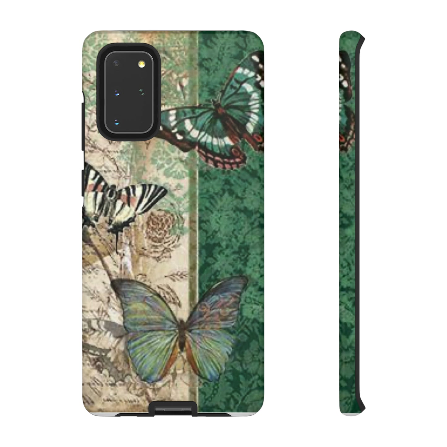 Tough Cases / Phone Case - Emerald Green Butterfly