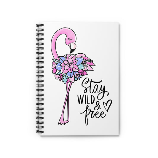 Spiral Notebook - Flamingo