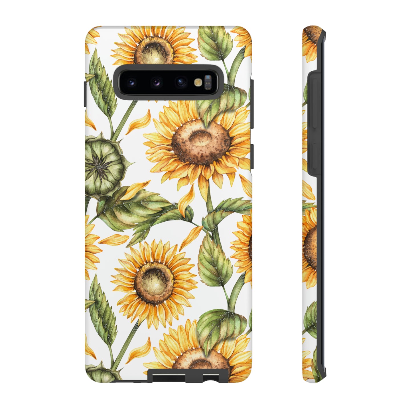 Tough Cases / Phone Case - Sunflowers with Buds