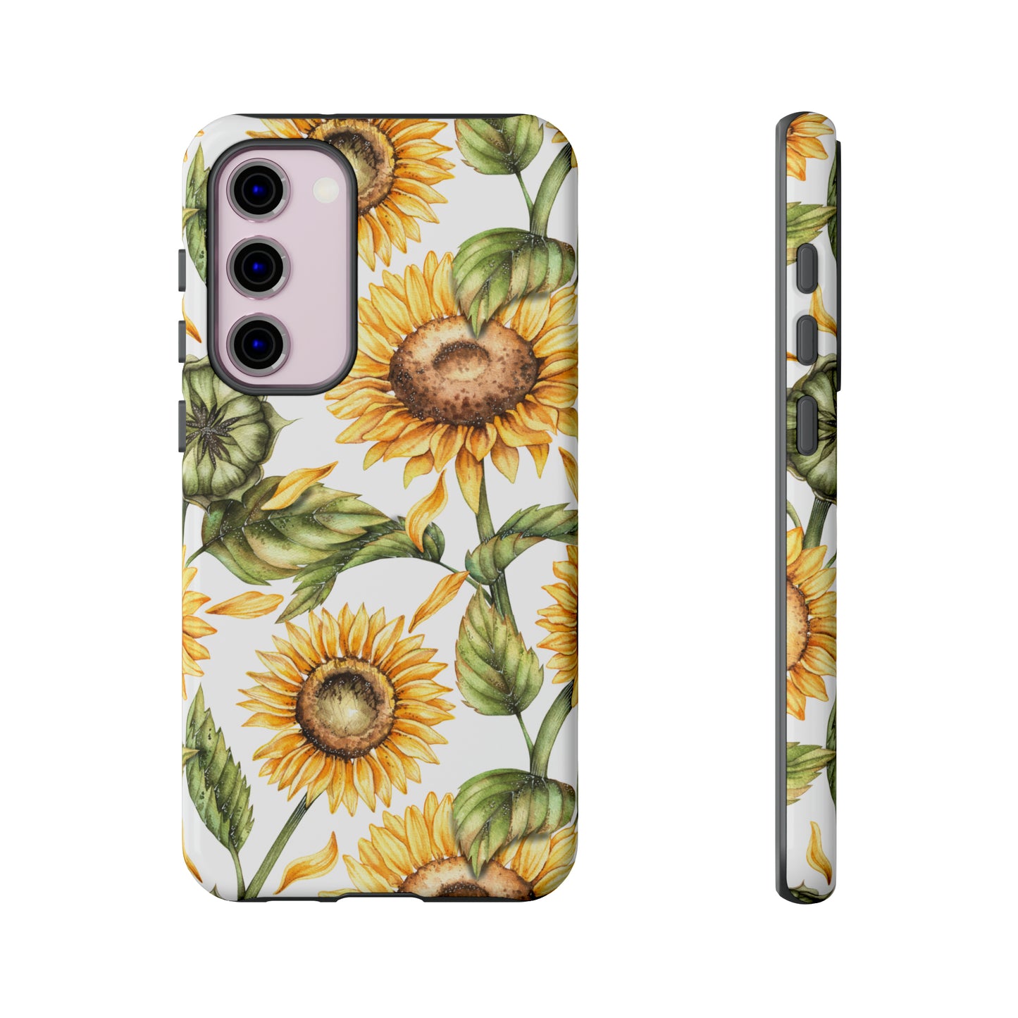 Tough Cases / Phone Case - Sunflowers with Buds